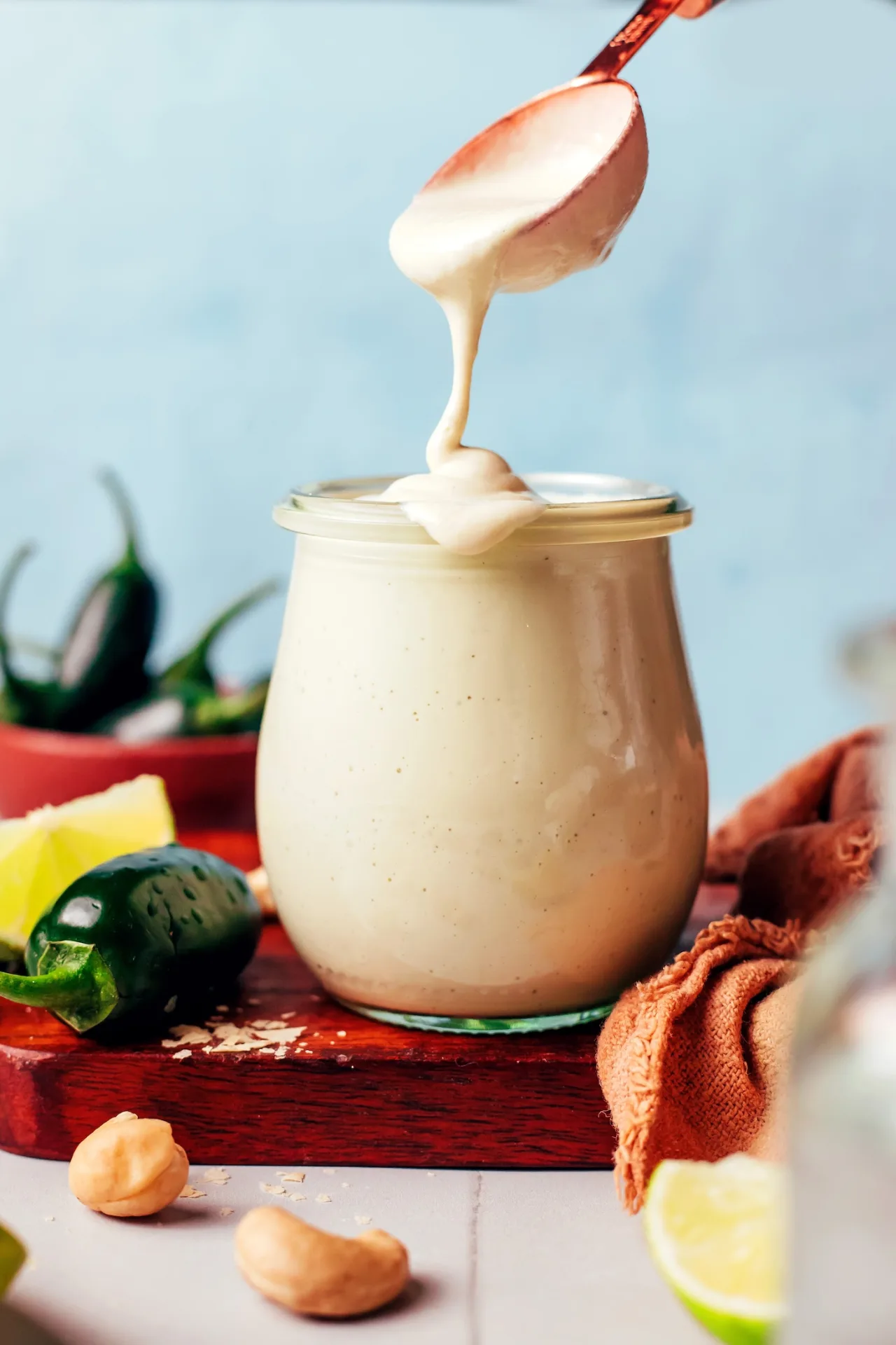 Molho de Castanha com Jalapeño: Receita Vegana e Cremosa em 5 Minutos
