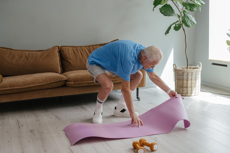 Como melhorar o equilíbrio após os 55 anos com 5 exercícios simples