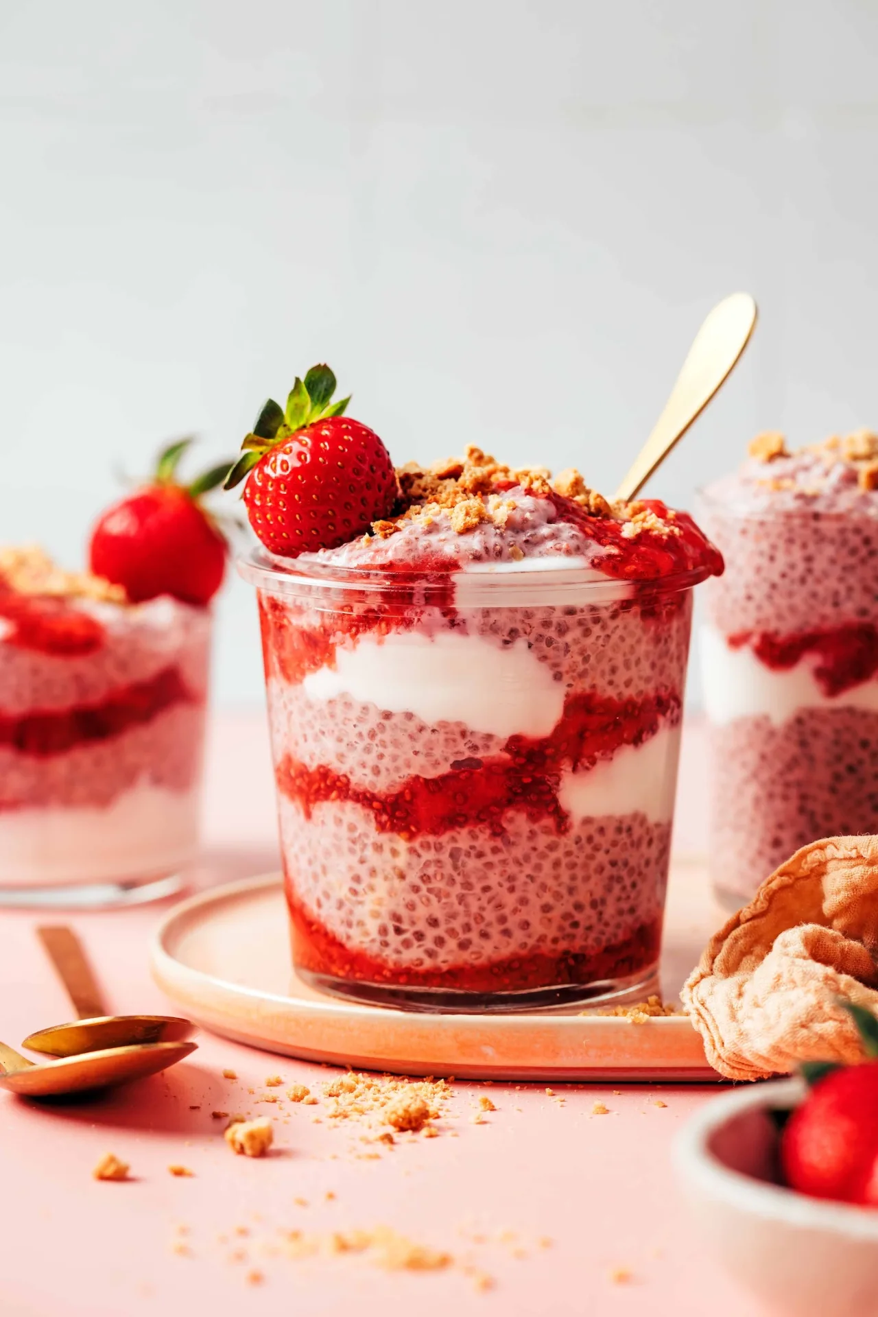 Pudim de Chia com Morango: Receita Fit, Fácil e Nutritiva